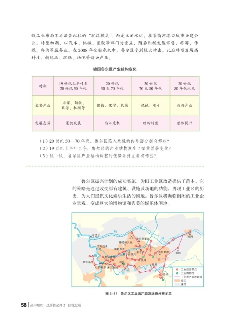 普通高中教科书&middot;地理选择性必修2区域发展(1)_高中全套电子教材及答案。_01高中电子教材全套_地理_湘教版_高中年级_选择性必修2区域发展