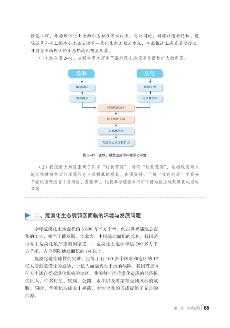 普通高中教科书&middot;地理选择性必修2区域发展(1)_高中全套电子教材及答案。_01高中电子教材全套_地理_湘教版_高中年级_选择性必修2区域发展