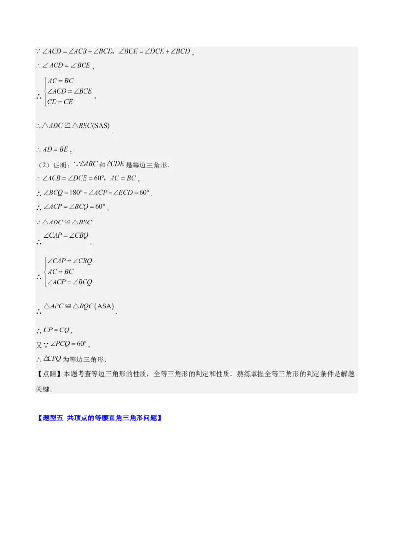 第十三章轴对称（易错与压轴专练）（教师版）_初中数学_八年级数学上册（人教版）_知识点汇总-U105_2024版