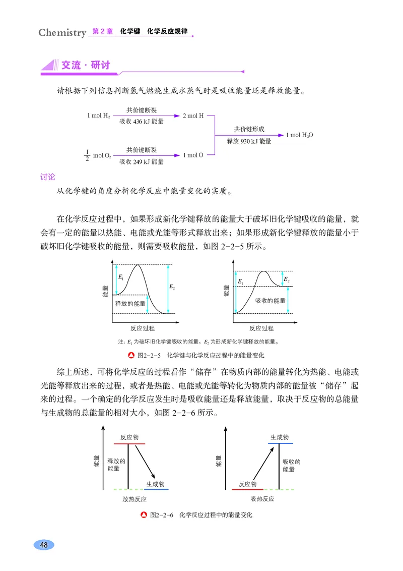 普通高中教科书&middot;化学必修第二册(1)_高中全套电子教材及答案。_01高中电子教材全套_化学_鲁科版_高中年级_必修第二册