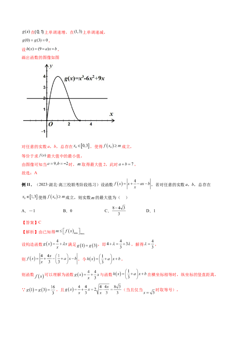重难点突破02函数的综合应用（解析版）_2.2025数学总复习_2024年新高考资料_1.2024一轮复习_2024年高考数学一轮复习讲练测（新教材新高考）_第三章一元函数的导数及其应用