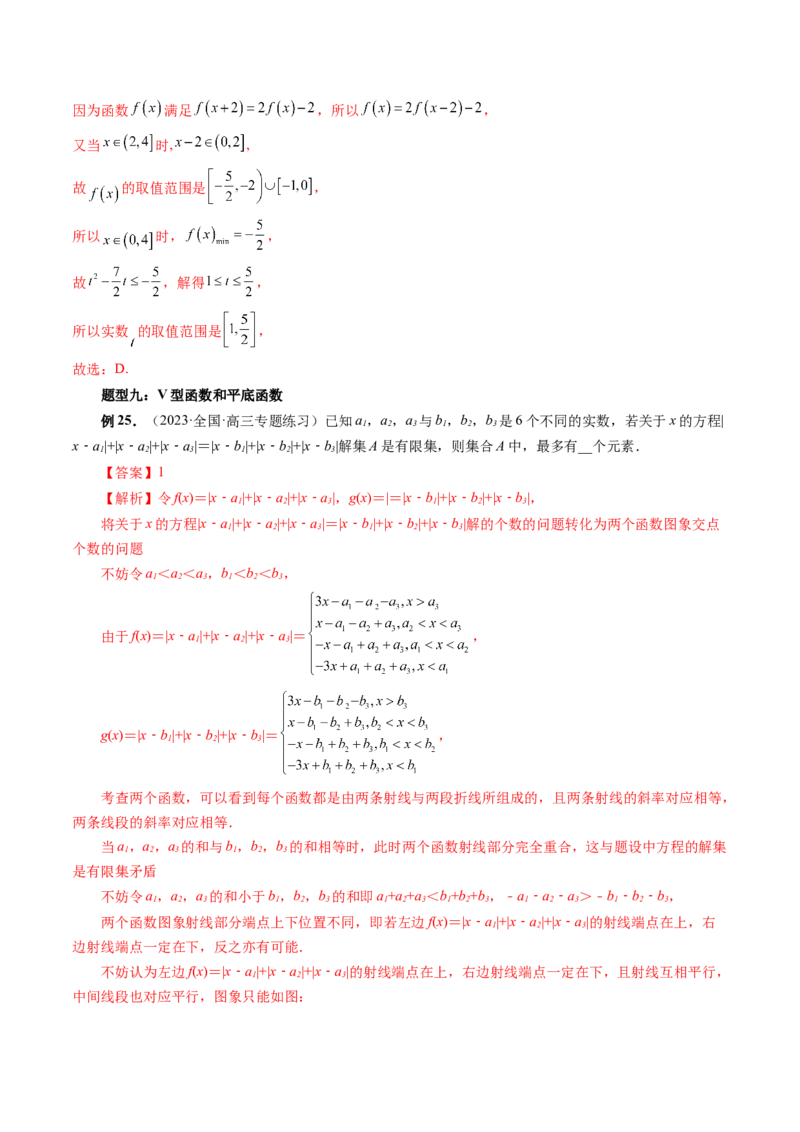 重难点突破02函数的综合应用（解析版）_2.2025数学总复习_2024年新高考资料_1.2024一轮复习_2024年高考数学一轮复习讲练测（新教材新高考）_第三章一元函数的导数及其应用