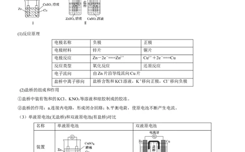 考点2原电池新型电源（核心考点精讲精练）-备战2024年高考化学一轮复习考点帮（新高考专用）（教师版）_05高考化学_新高考复习资料_2024年新高考资料_一轮复习资料