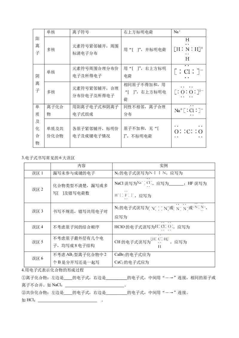 第03讲分子结构与性质、化学键（讲义）（原卷版）_05高考化学_2025年新高考资料_一轮复习_2025年高考化学一轮复习讲练测（新教材新高考）_第五章物质结构与性质元素周期律