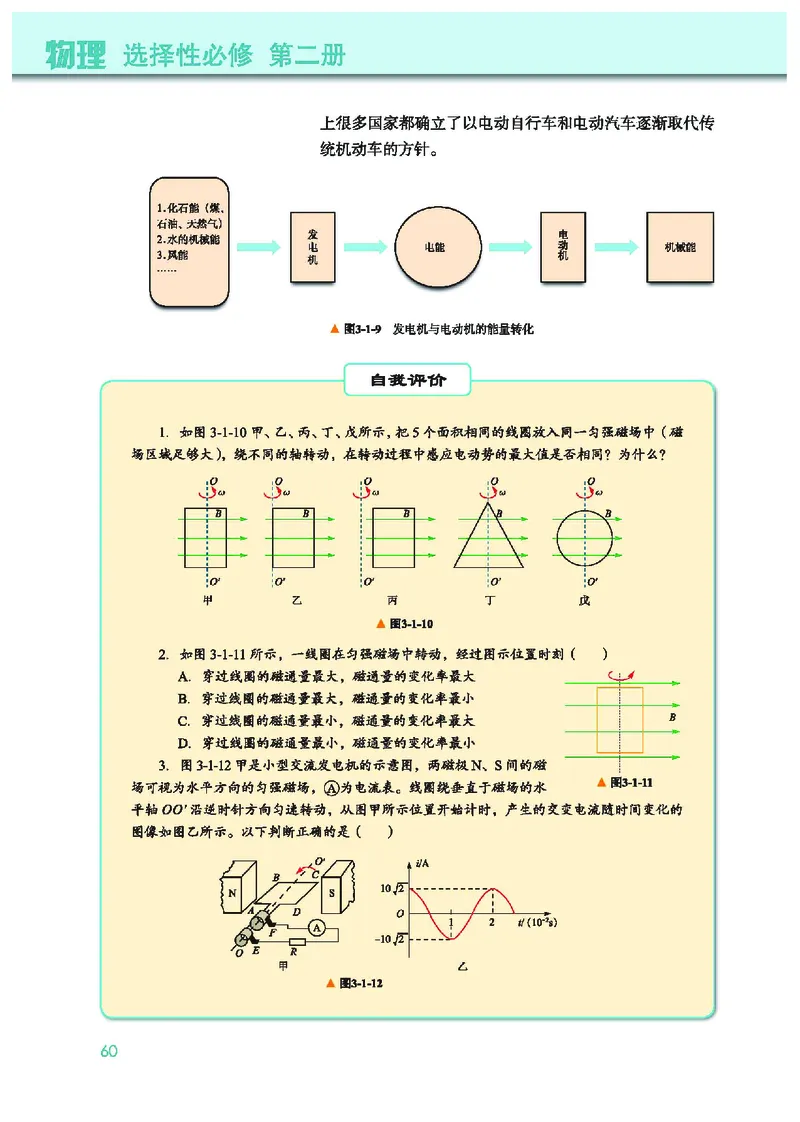 普通高中教科书&middot;物理选择性必修第二册(1)_高中全套电子教材及答案。_01高中电子教材全套_物理_教科版_高中年级_选择性必修第二册