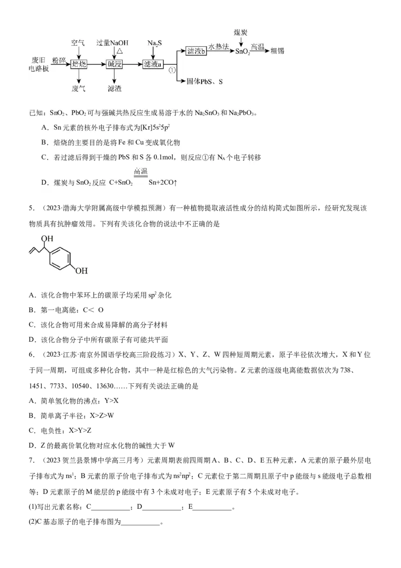 考点17原子结构和核外电子排布（核心考点精讲精练）-备战2024年高考化学一轮复习考点帮（新高考专用）（学生版）_05高考化学_新高考复习资料_2024年新高考资料_一轮复习资料