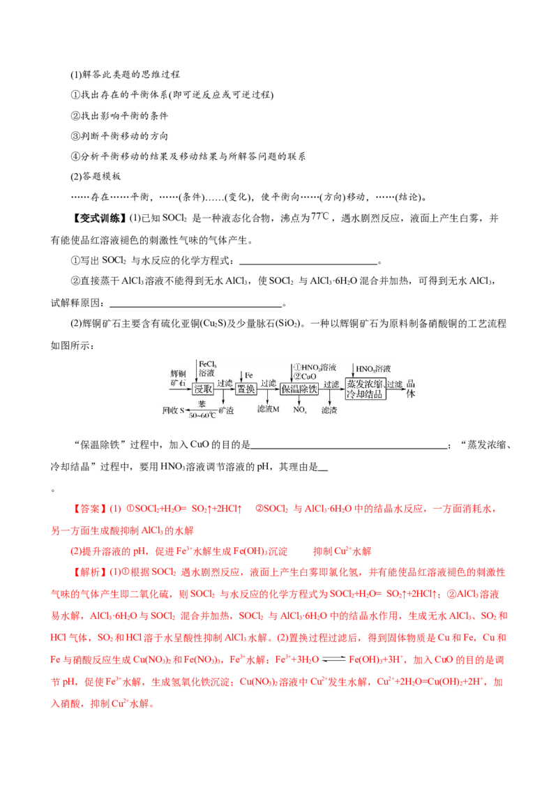 第03讲盐类的水解(讲义)(解析版)_05高考化学_2025年新高考资料_一轮复习_2025年高考化学一轮复习讲练测（新教材新高考）_第八章水溶液中的离子反应与平衡