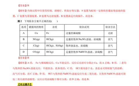 考点50物质的分离、提纯和检验（原卷版）_05高考化学_通用版（老高考）复习资料_2023年复习资料_一轮复习_备战2023年高考化学一轮复习考点帮（全国通用）