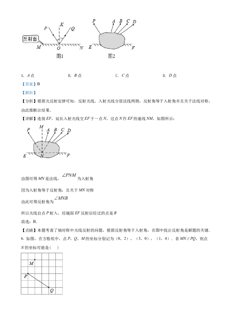 精品解析：2022年山东省威海市中考数学真题（解析版）_初中数学_九年级数学下册（人教版）_全国各地数学中考真题_2022年全国中考数学真题145份