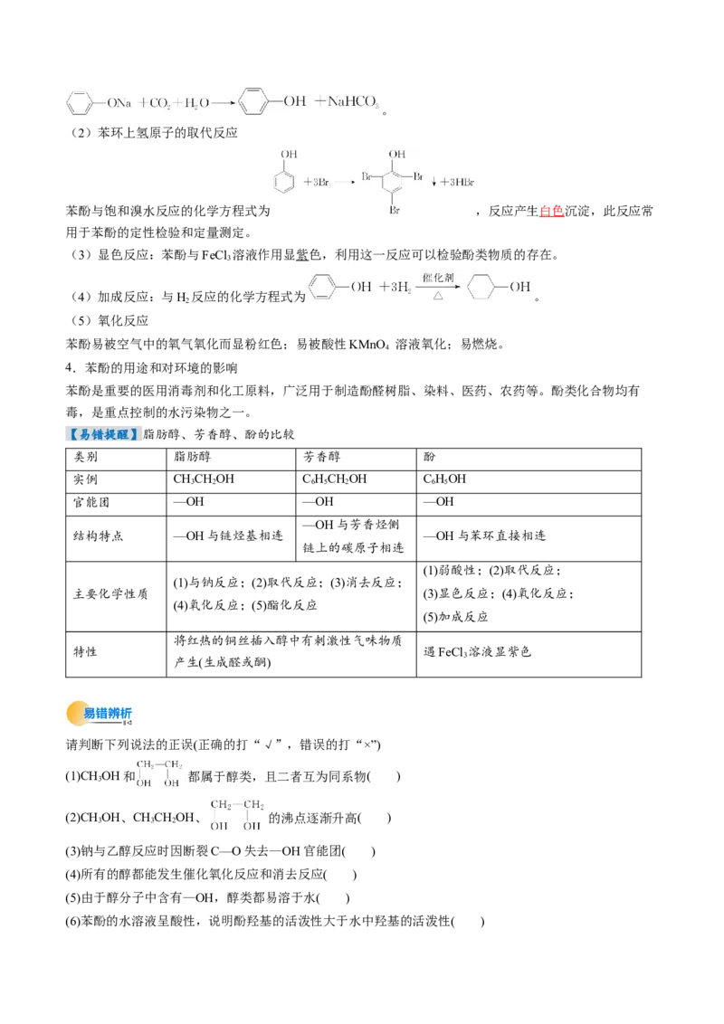 考点36烃的衍生物（核心考点精讲精练）-备战2025年高考化学一轮复习考点帮（新高考通用）（解析版）_05高考化学_2025年新高考资料_一轮复习_备战2025年高考化学一轮复习考点帮