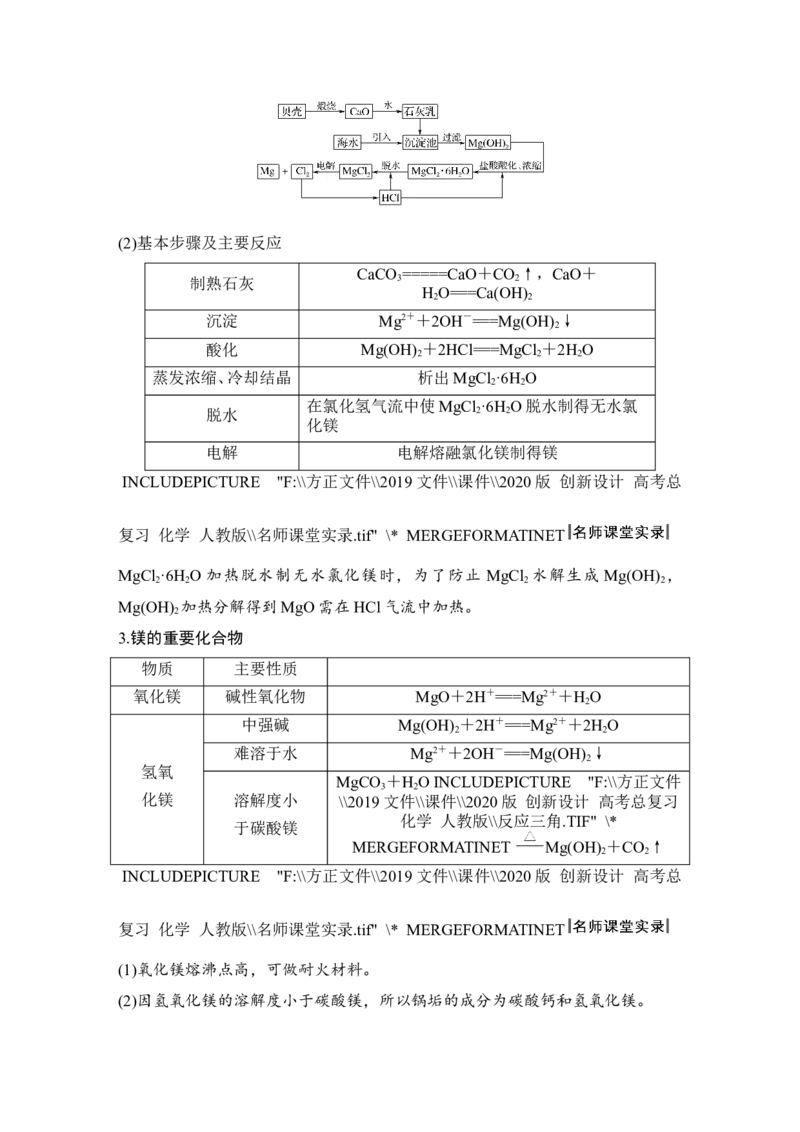 第三章第2讲_05高考化学_新高考复习资料_2022年新高考资料_2022年一轮复习各版本_1.高考化学2022年一轮复习通用版_2022年高考化学一轮复习讲义（全国版）_配套习题库