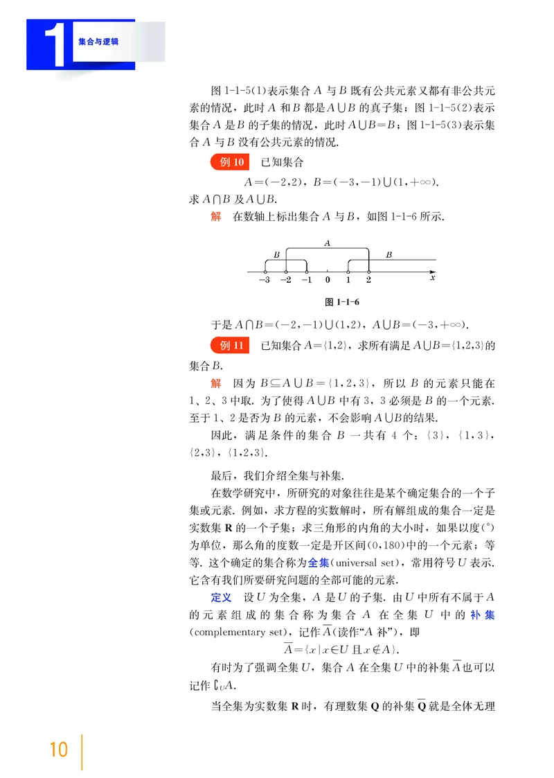 普通高中教科书&middot;数学必修第一册(1)_高中全套电子教材及答案。_01高中电子教材全套_数学_沪教版_高中年级_必修第一册