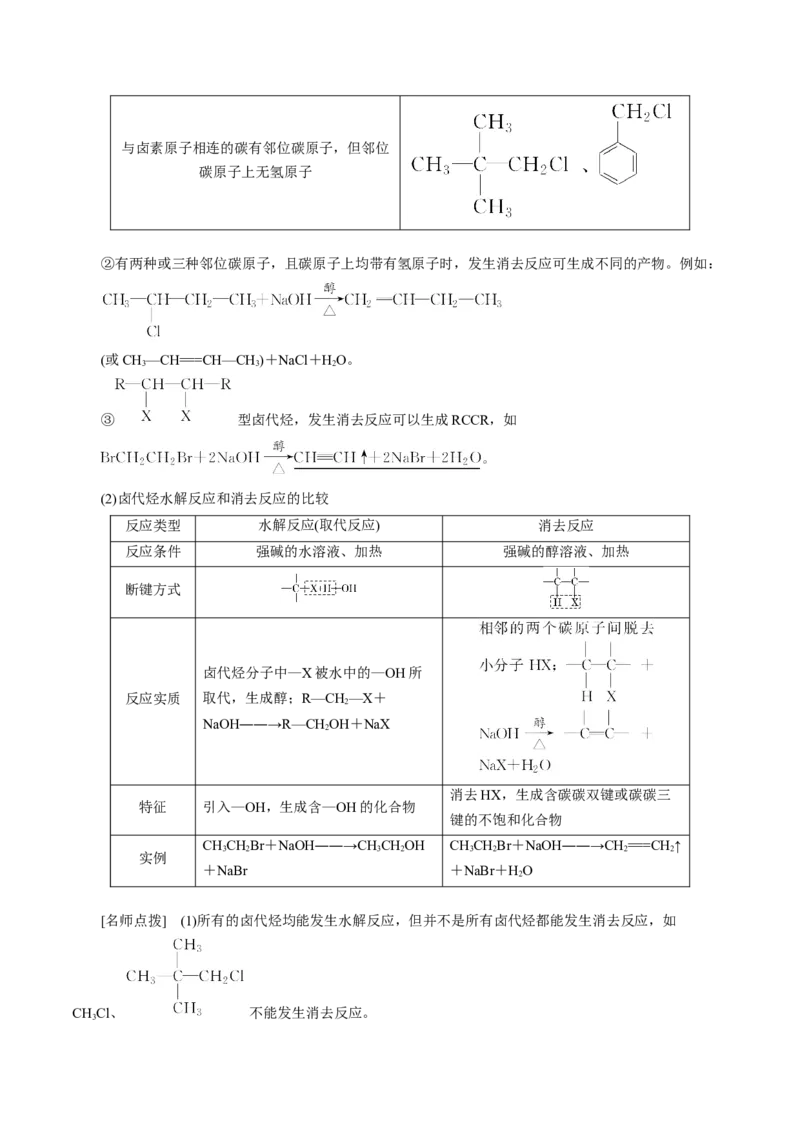 考向31烃的衍生物-备战2023年高考化学一轮复习考点微专题（新高考地区专用）_05高考化学_新高考复习资料_2023年新高考资料_一轮复习