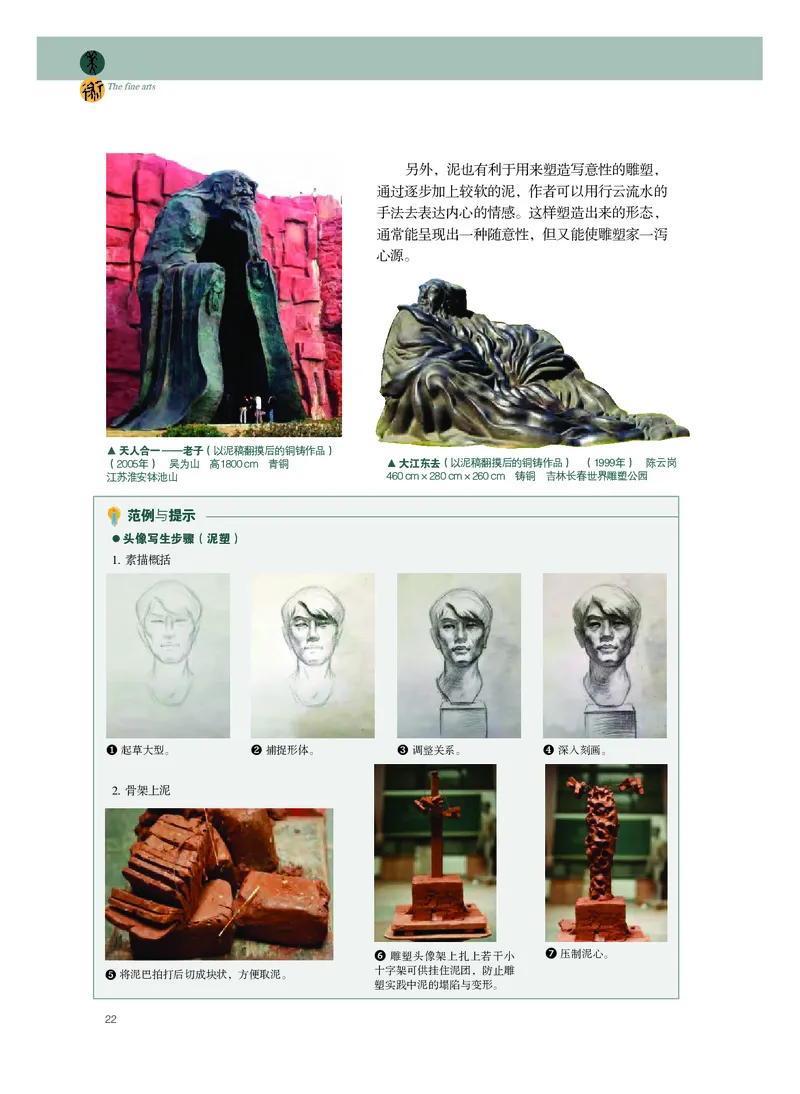 普通高中教科书&middot;美术选择性必修3雕塑_高中全套电子教材及答案。_01高中电子教材全套_美术_粤教版_高中年级_选择性必修3雕塑