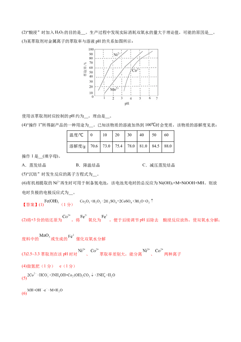 第28讲物质的分离、提纯和检验（练）-2023年高考化学一轮复习讲练测（全国通用）（解析版）_05高考化学_通用版（老高考）复习资料_2023年复习资料_一轮复习