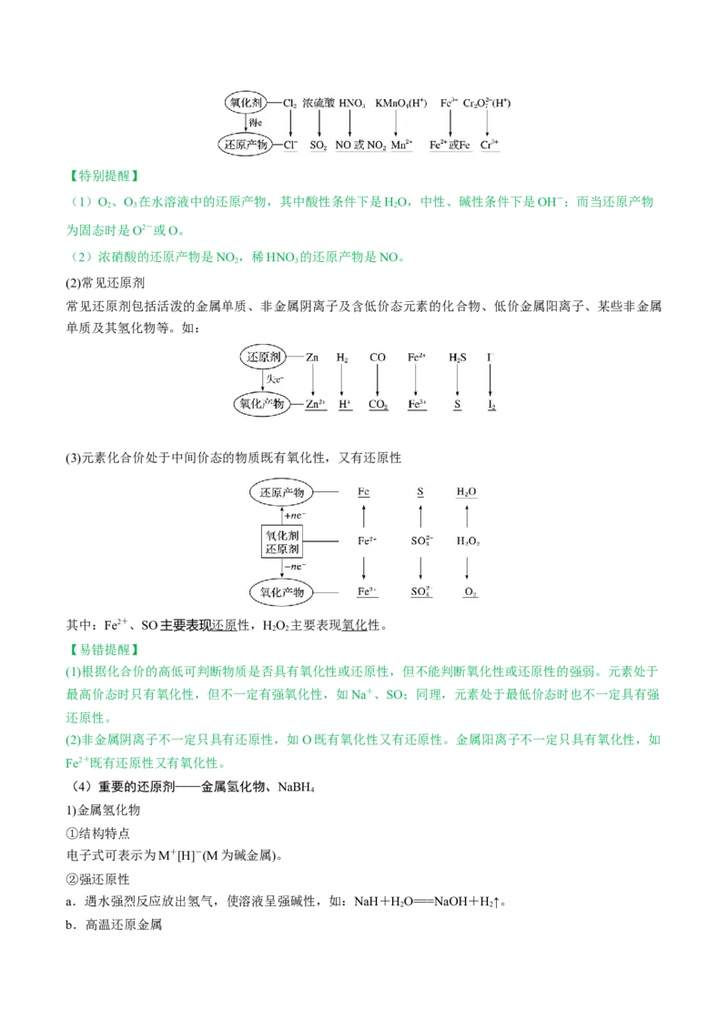 第06讲氧化还原反应（讲）-2023年高考化学一轮复习讲练测（全国通用）（解析版）_05高考化学_通用版（老高考）复习资料_2023年复习资料_一轮复习