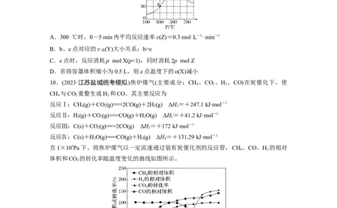 第十一章　第50练　化学反应速率与化学平衡图像分类突破_05高考化学_2025年新高考资料_一轮复习_2025大一轮复习讲义+课件（完结）_2025大一轮复习讲义化学学生用书Word版文档全书