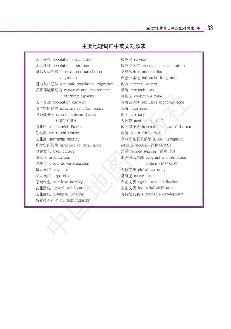 普通高中教科书&middot;地理必修第二册(1)_高中全套电子教材及答案。_01高中电子教材全套_地理_中图版_高中年级_必修第二册