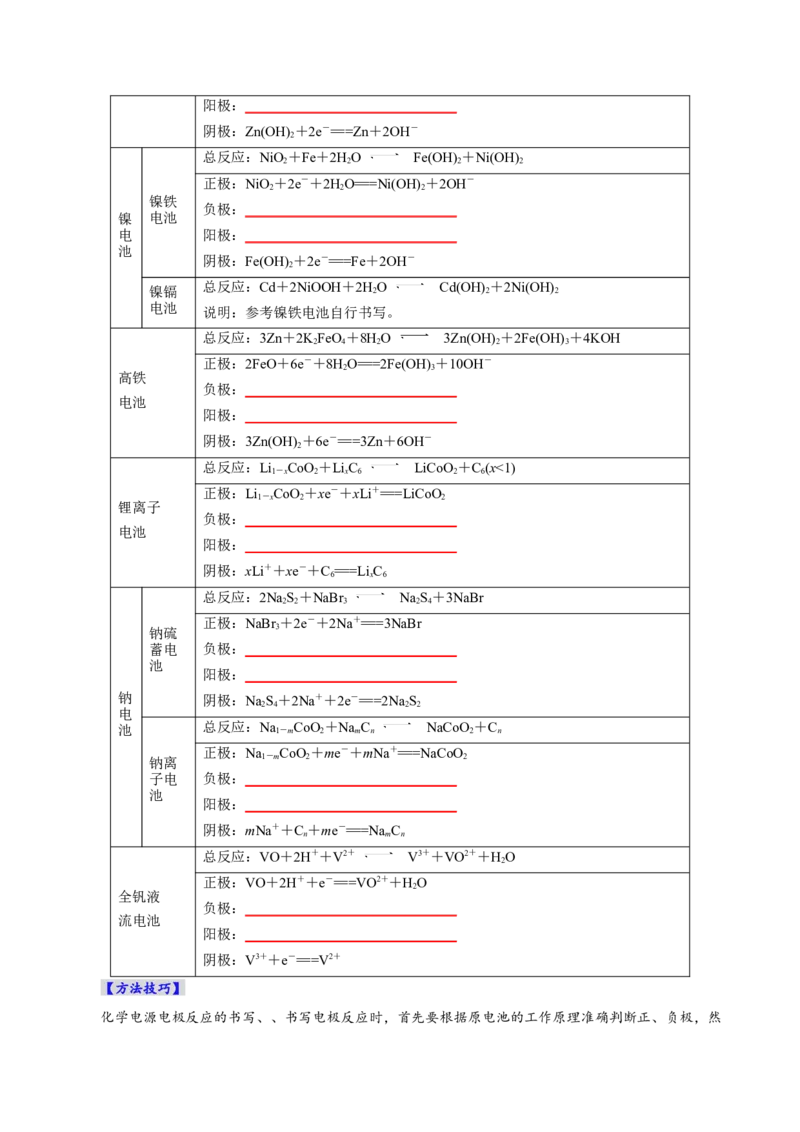 第02讲原电池、化学电源(讲义)(原卷版)_05高考化学_2025年新高考资料_一轮复习_2025年高考化学一轮复习讲练测（新教材新高考）_第六章化学反应与能量