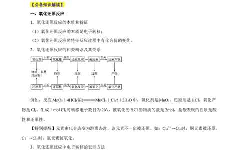 第03讲氧化还原反应（讲）-2024年高考化学大一轮复习精讲精练+专题讲座（原卷版）_05高考化学_2024年新高考资料_1.2024一轮复习_2024年高考化学大一轮复习精讲精练+专题讲座