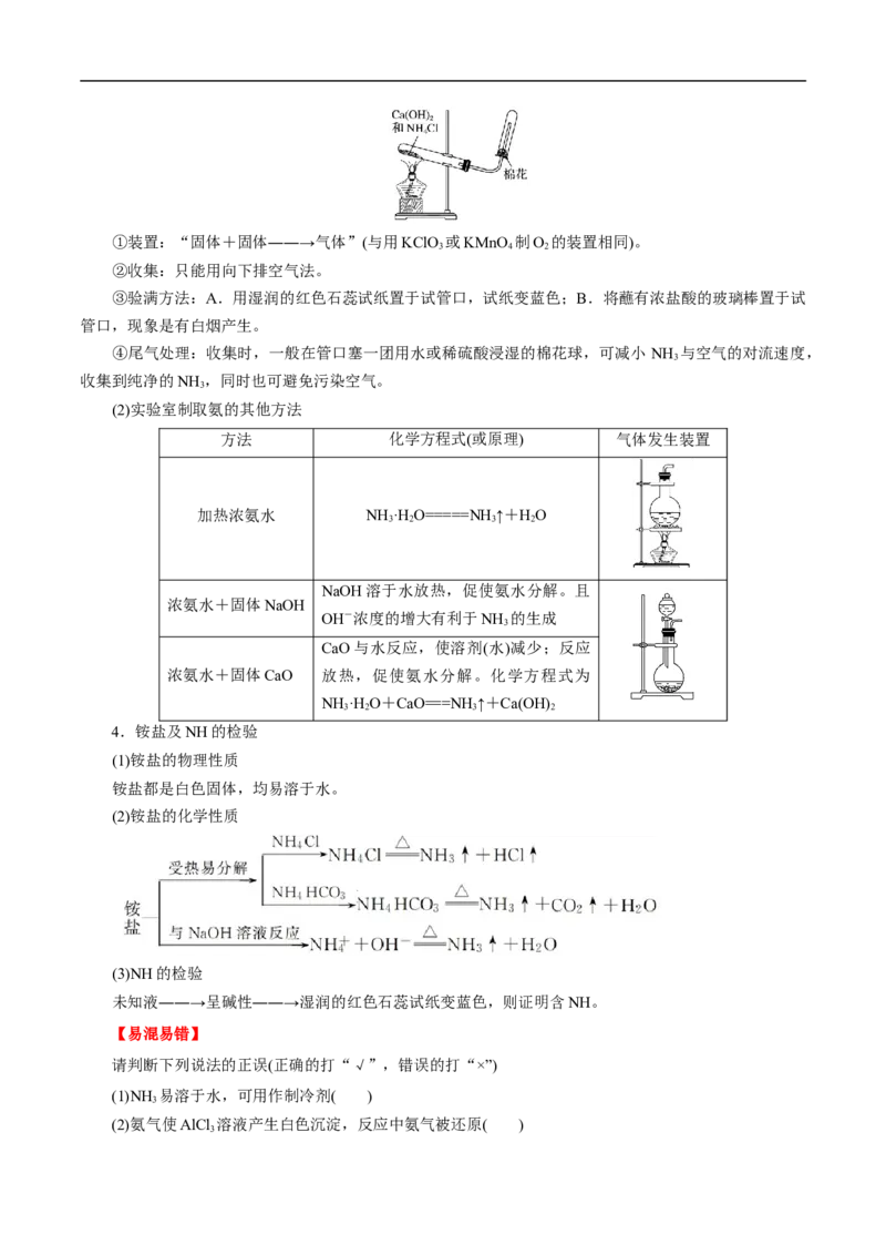 考点11氮及其化合物（原卷版）_05高考化学_通用版（老高考）复习资料_2023年复习资料_一轮复习_备战2023年高考化学一轮复习考点帮（全国通用）