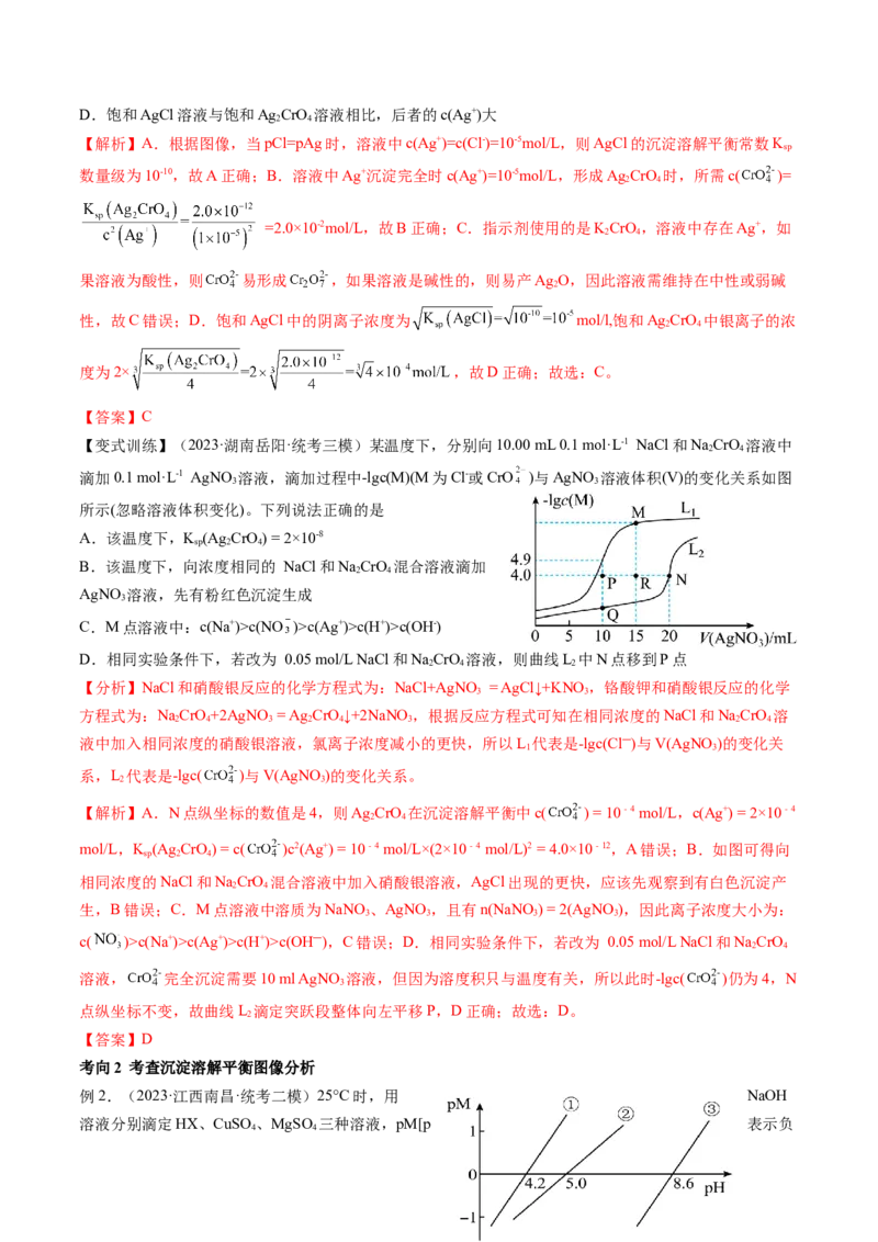 第31讲难溶电解质的溶解平衡与应用（讲义）（解析版）_05高考化学_2024年新高考资料_1.2024一轮复习_2024年高考化学一轮复习讲练测（新教材新高考）