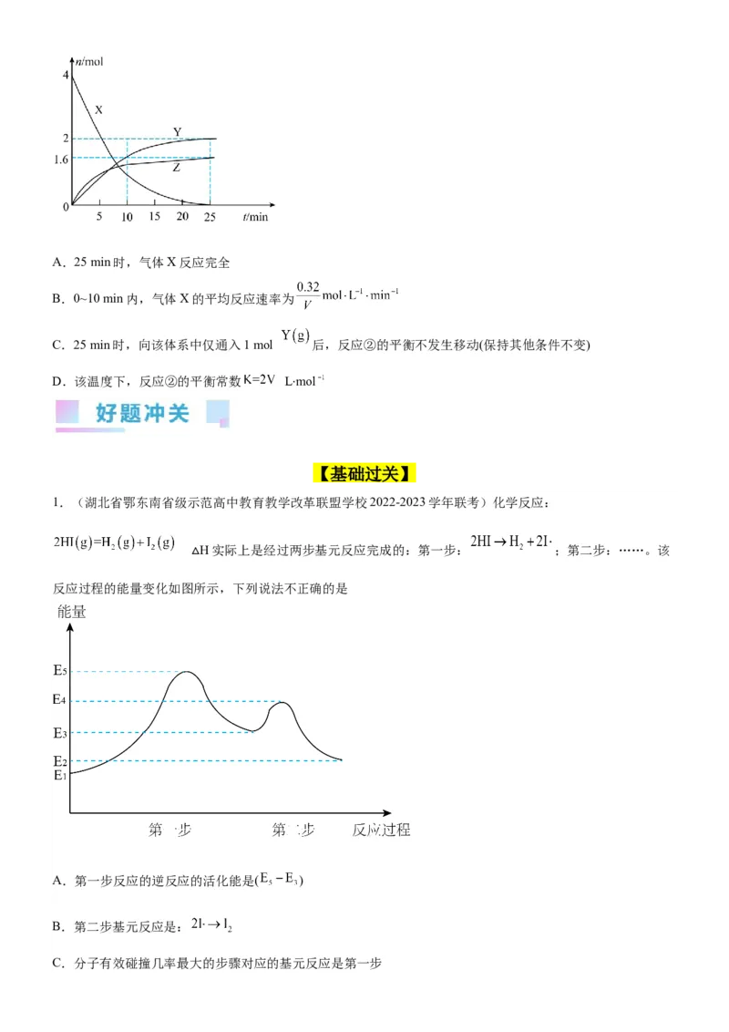 考点1化学反应速率（核心考点精讲精练）-备战2024年高考化学一轮复习考点帮（新高考专用）（原卷版）_05高考化学_新高考复习资料_2024年新高考资料_一轮复习资料