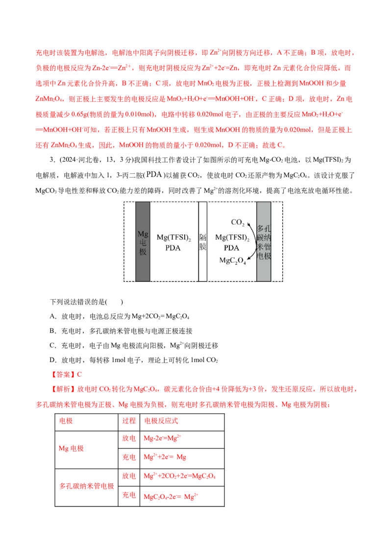 第02讲原电池、化学电源(讲义)(解析版)_05高考化学_2025年新高考资料_一轮复习_2025年高考化学一轮复习讲练测（新教材新高考）_第六章化学反应与能量