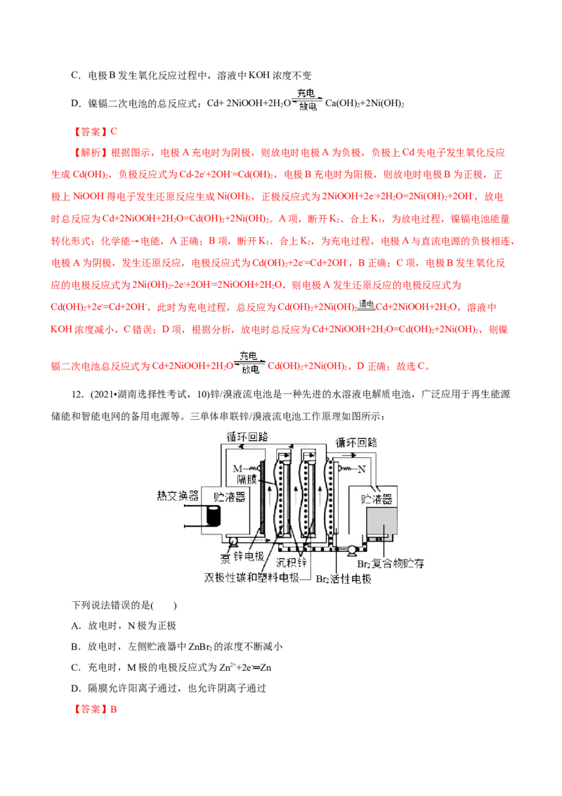 第02讲原电池、化学电源(讲义)(解析版)_05高考化学_2025年新高考资料_一轮复习_2025年高考化学一轮复习讲练测（新教材新高考）_第六章化学反应与能量