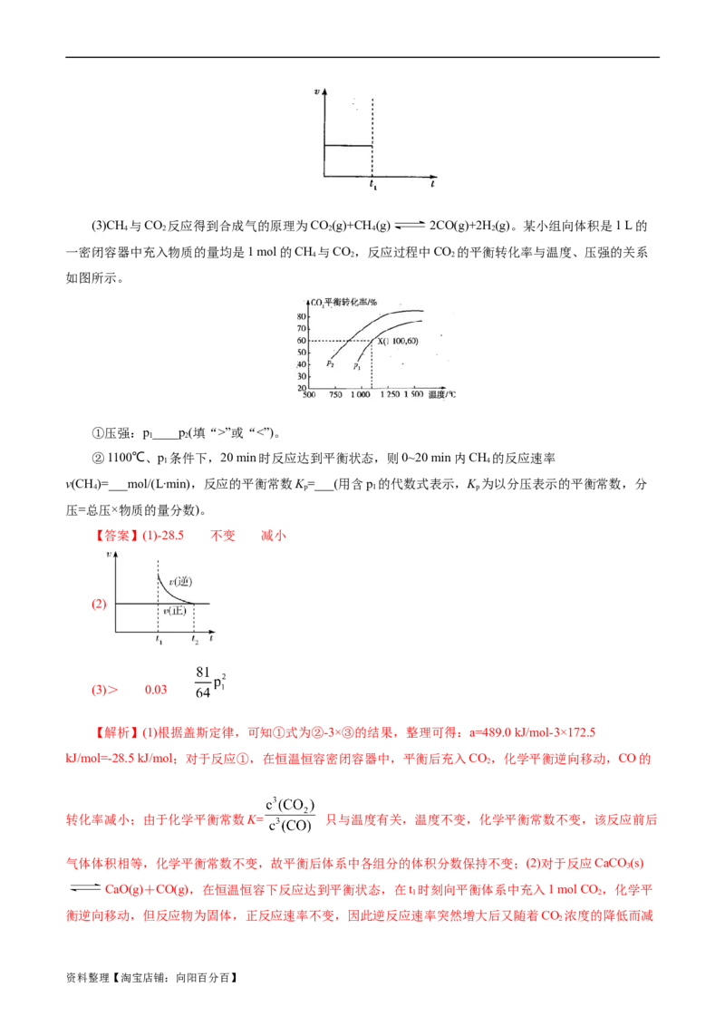 考点25化学反应速率与平衡图象(好题冲关)(解析版)_05高考化学_通用版（老高考）复习资料_2024年复习资料_完备战2024年高考化学一轮复习考点帮（全国通用）