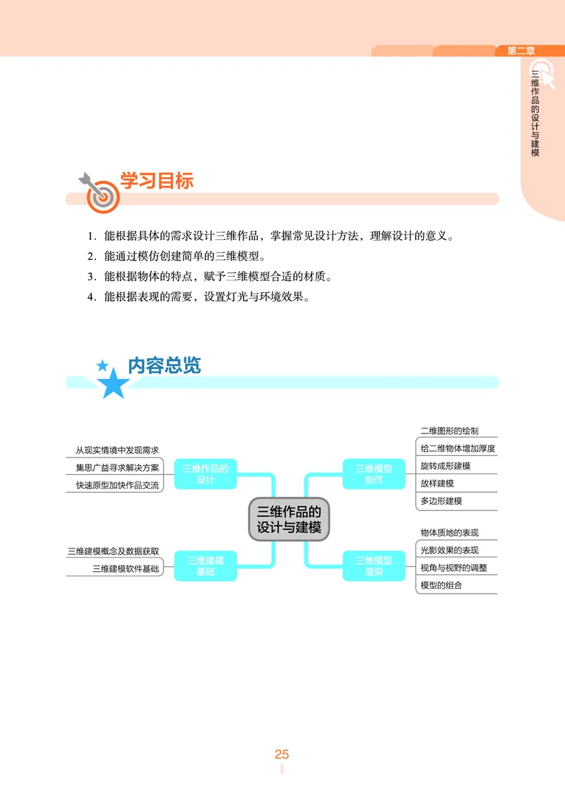 普通高中教科书&middot;信息技术选择性必修5三维设计与创意(1)_高中全套电子教材及答案。_01高中电子教材全套_信息技术_浙教版_高中年级_选择性必修5三维设计与创意