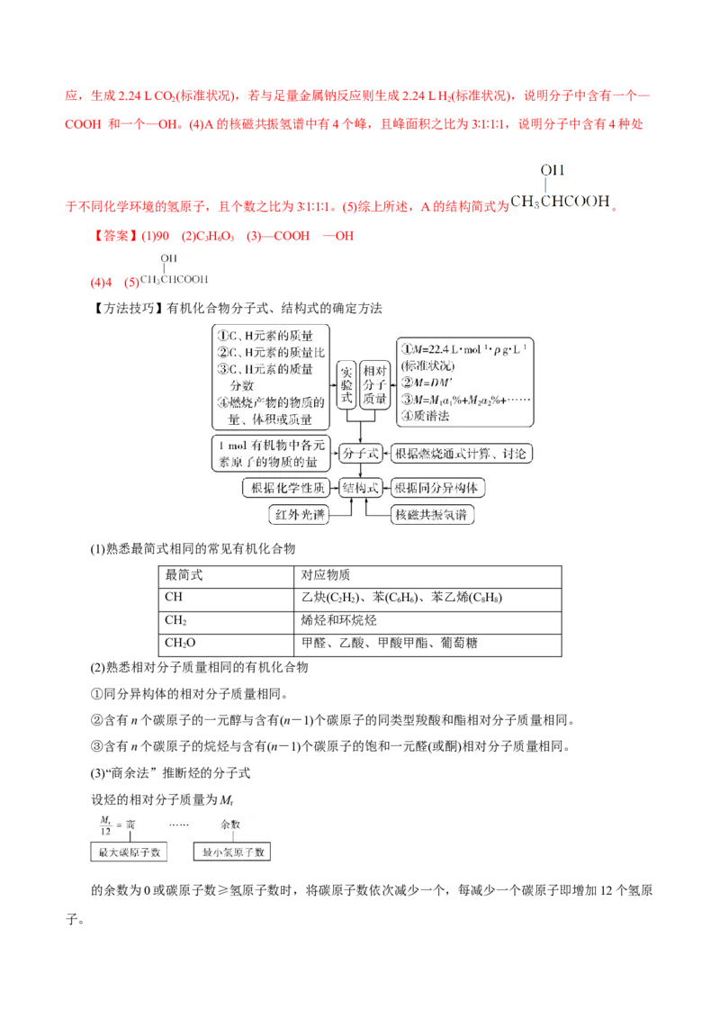第32讲有机化合物的结构特点与研究方法（讲）（解析版）_05高考化学_新高考复习资料_2023年新高考资料_一轮复习_2023年高考化学一轮复习讲练测（新教材新高考）