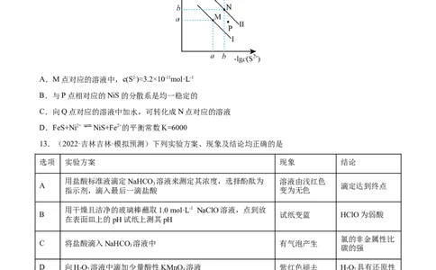 第八章水溶液中的离子平衡（测）-2023年高考化学一轮复习讲练测（全国通用）（原卷版）_05高考化学_通用版（老高考）复习资料_2023年复习资料_一轮复习