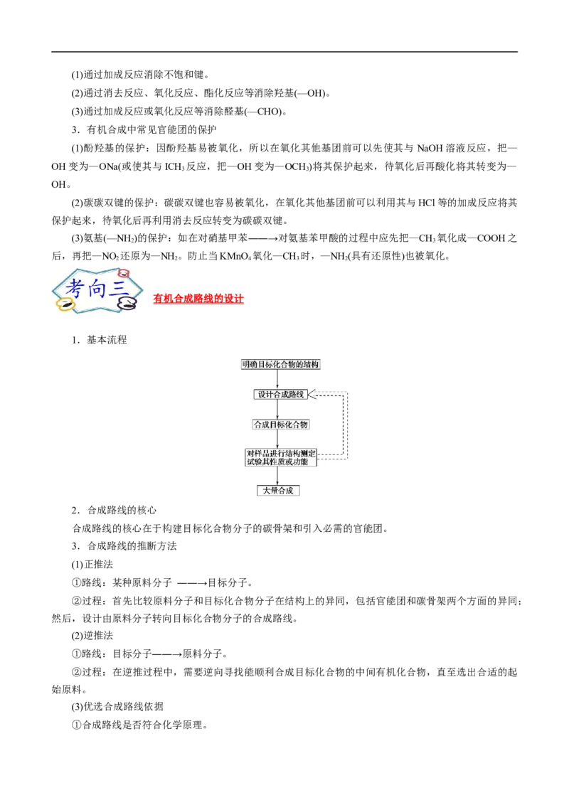 考点44有机化合物的合成（原卷版）_05高考化学_通用版（老高考）复习资料_2023年复习资料_一轮复习_备战2023年高考化学一轮复习考点帮（全国通用）