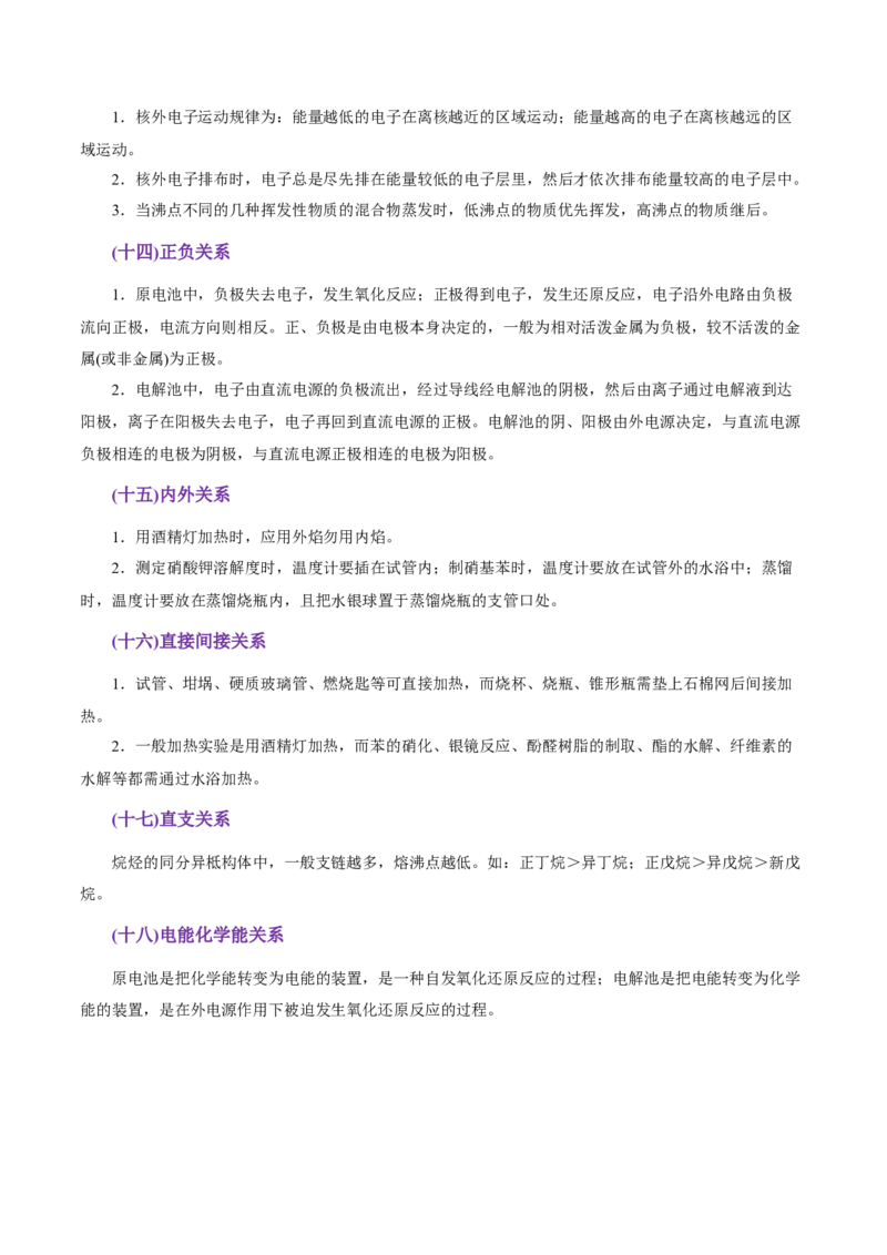 考前速记03中学化学中的对立关系集萃-上好课2025年高考化学二轮复习讲练测（新高考通用）_05高考化学_2025年新高考资料_二轮复习_主题八考前综合突破