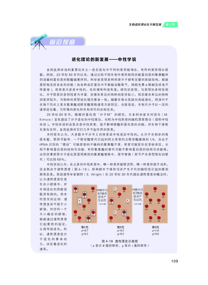 普通高中教科书&middot;生物学必修2遗传与进化(1)_高中全套电子教材及答案。_01高中电子教材全套_生物学_沪科技版_高中年级_必修2遗传与进化