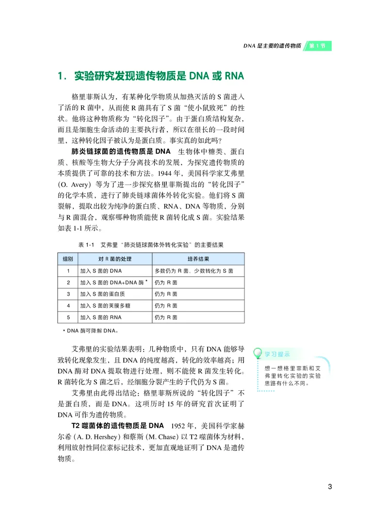 普通高中教科书&middot;生物学必修2遗传与进化(1)_高中全套电子教材及答案。_01高中电子教材全套_生物学_沪科技版_高中年级_必修2遗传与进化