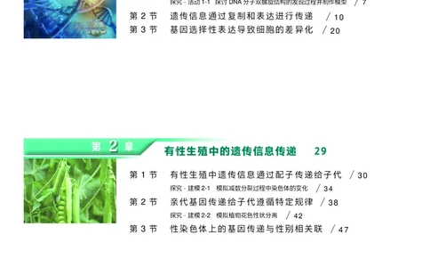 普通高中教科书&middot;生物学必修2遗传与进化(1)_高中全套电子教材及答案。_01高中电子教材全套_生物学_沪科技版_高中年级_必修2遗传与进化