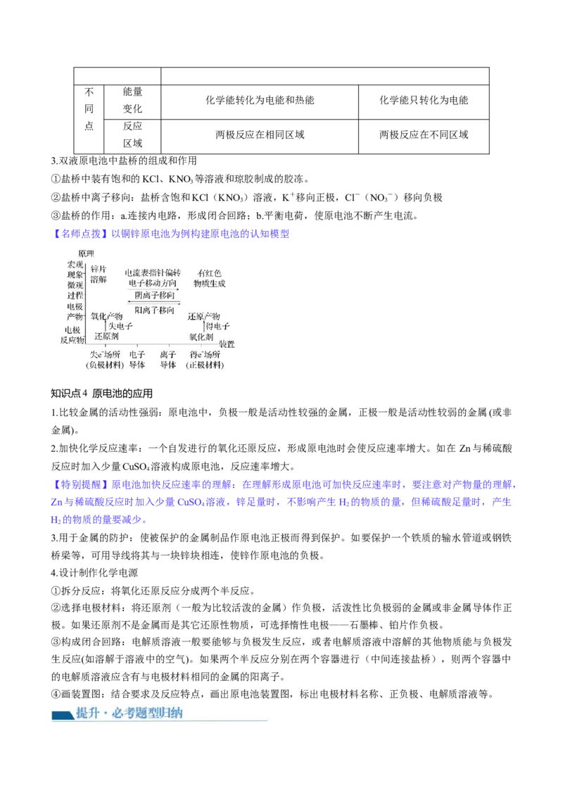 第22讲原电池化学电源（讲义）（解析版）_05高考化学_2024年新高考资料_1.2024一轮复习_2024年高考化学一轮复习讲练测（新教材新高考）_第22讲原电池化学电源（讲义）