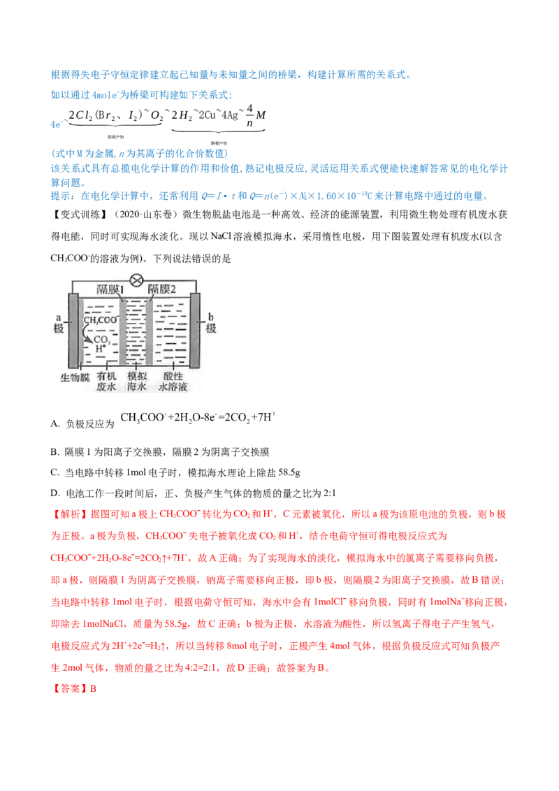 第19讲电解池　金属的电化学腐蚀与防护（精讲）-2022年一轮复习讲练测（解析版）_05高考化学_新高考复习资料_2022年新高考资料_2022年高考化学一轮复习讲练测