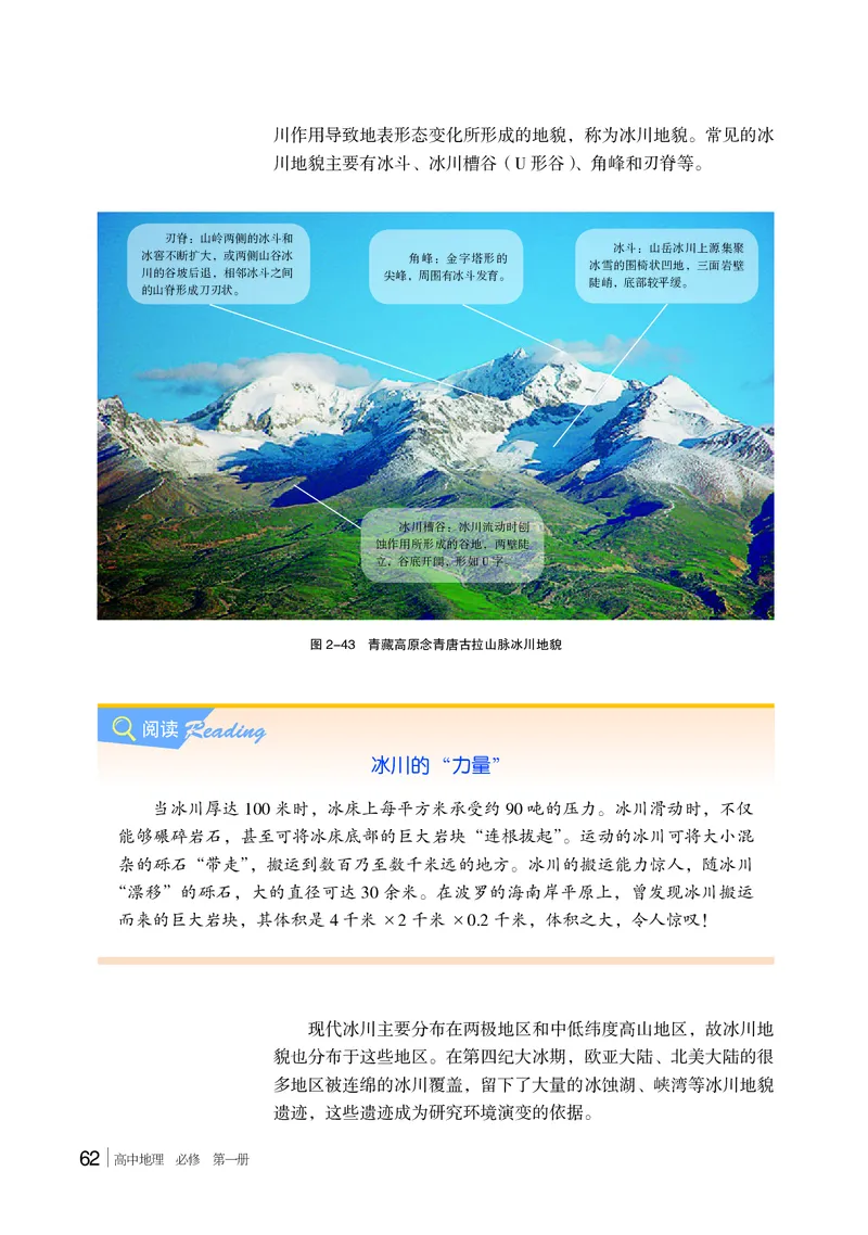 普通高中教科书&middot;地理必修第一册(1)_高中全套电子教材及答案。_01高中电子教材全套_地理_湘教版_高中年级_必修第一册