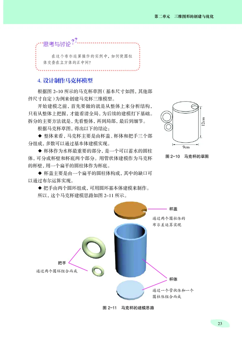 普通高中教科书&middot;信息技术选择性必修5三维设计与创意_高中全套电子教材及答案。_01高中电子教材全套_信息技术_沪科教版_高中年级_选择性必修5三维设计与创意