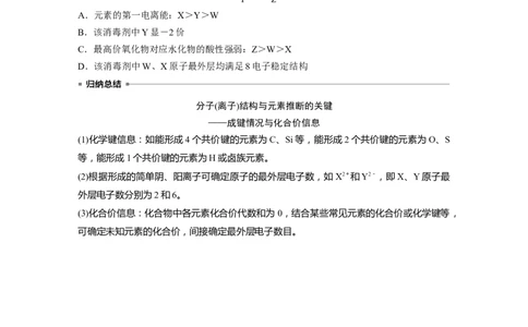 第6章热点强化13　元素推断与元素性质_05高考化学_2024年新高考资料_1.2024一轮复习_2024年高考化学一轮复习讲义（新人教新高考版）_学生版在此文件夹_大一轮复习讲义
