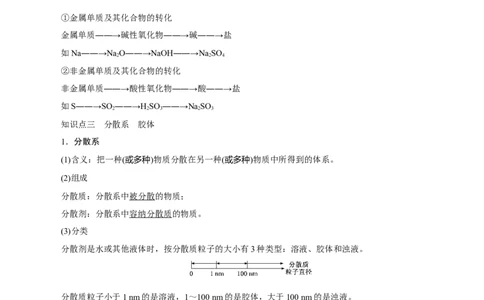 考向03物质的分类及转化-备战2023年高考化学一轮复习考点微专题（新高考地区专用）_05高考化学_新高考复习资料_2023年新高考资料_一轮复习