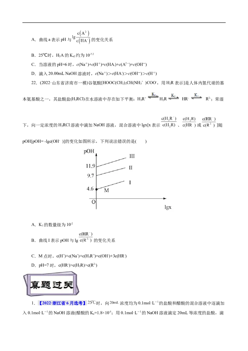 考点27水的电离和溶液的pH（原卷版）_05高考化学_通用版（老高考）复习资料_2023年复习资料_一轮复习_备战2023年高考化学一轮复习考点帮（全国通用）