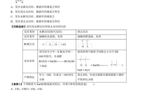 考点3烃的衍生物的结构与性质（核心考点精讲精练）-备战2024年高考化学一轮复习考点帮（新高考专用）（原卷版）_05高考化学_新高考复习资料_2024年新高考资料_一轮复习资料