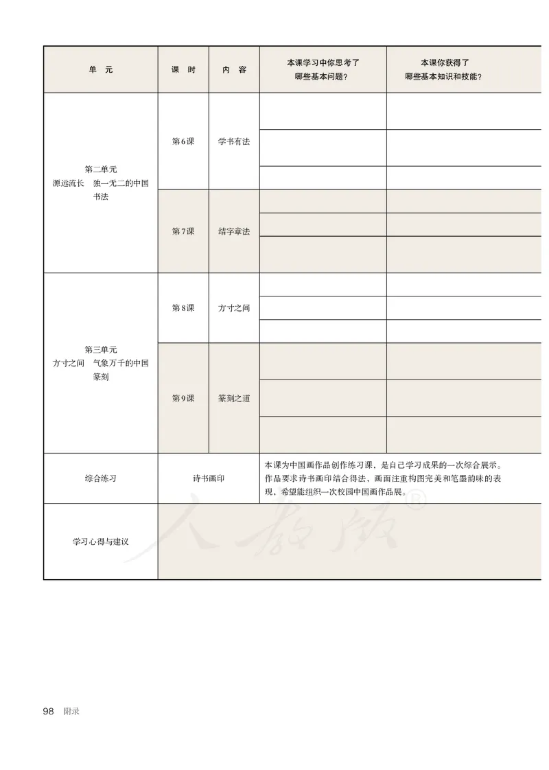 普通高中教科书&middot;美术选择性必修2中国书画_高中全套电子教材及答案。_01高中电子教材全套_美术_人教版_高中年级_选择性必修2中国书画