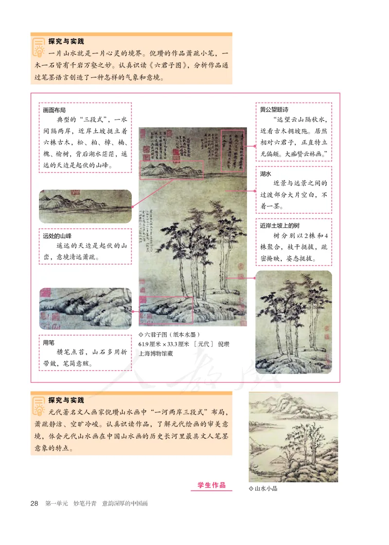 普通高中教科书&middot;美术选择性必修2中国书画_高中全套电子教材及答案。_01高中电子教材全套_美术_人教版_高中年级_选择性必修2中国书画