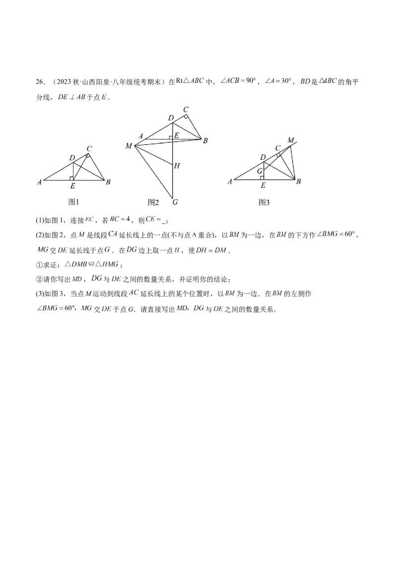 第十三章轴对称重难点检测卷（学生版）_初中数学_八年级数学上册（人教版）_重难点专题提升-V7_2024版