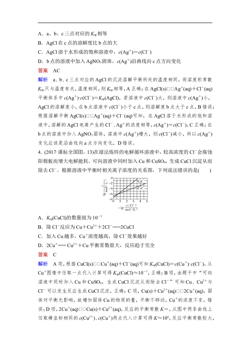 第4讲　沉淀溶解平衡_05高考化学_通用版（老高考）复习资料_2023年复习资料_一轮复习_2023年高考化学一轮复习讲义+课件（全国版）_2023年高考化学一轮复习讲义（全国版）_赠补充习题